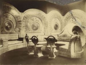 Snail room (1902) by Carlo Bugatti.