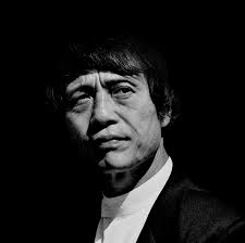 Tadao Ando, portrait in black and white.