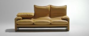 Maralunga sofa par Vico Magistretti pour Cassina, 1970