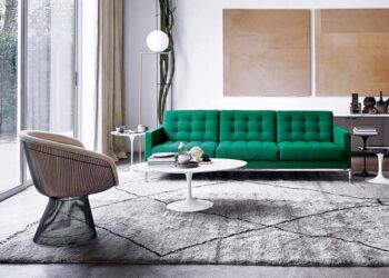 Florence Knoll relaxed lounge collection (sofa).