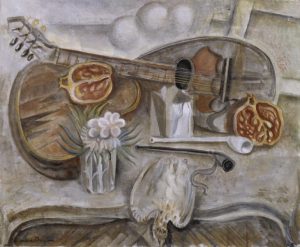 André Masson.Pedestal Table in the Studio (1922)