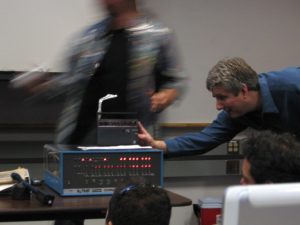 Altair 8800 playing some music