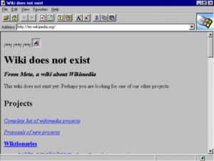 Internet Explorer 1.0 screenshot