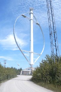 The world's tallest vertical-axis wind turbine