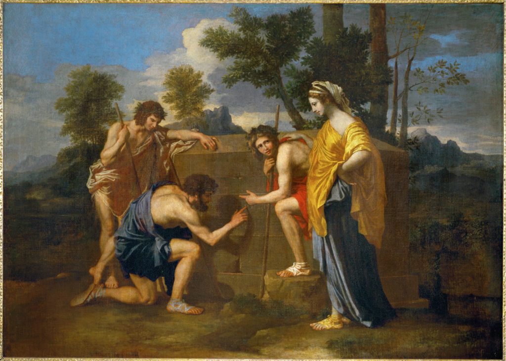 Nicolas Poussin, "Les Bergers d'Arcadie (Et in Arcadia ego)", (1637-1638). An example of classical standars.