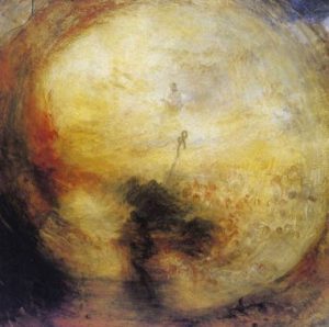 J. M. W. Turner, Light and Colour (Goethe's Theory) – The Morning after the Deluge – Moses Writing the Book of Genesis,1843
