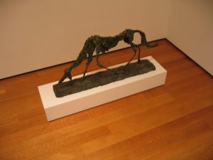 Giacometti's dog at MoMA