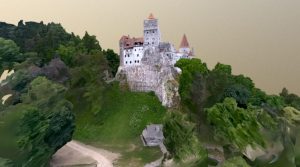 3D photogrammetry recostruction of Bran Castle, Transylvania