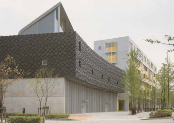 Progetto Nexus World Housing di Rem Koolhaas, 1992. Fukuoka, Giappone