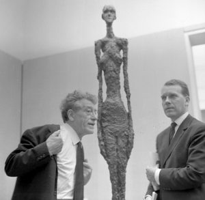 Alberto Giacometti with Erhard Wehrmann