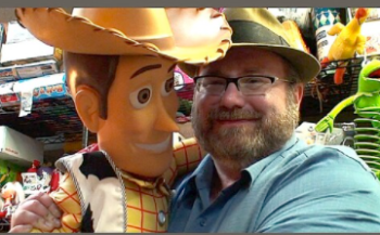Huge Sheriff Woody Toy Story with Mike Mozart
