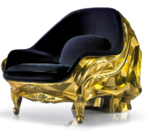 GOLD SKULL Armchair
