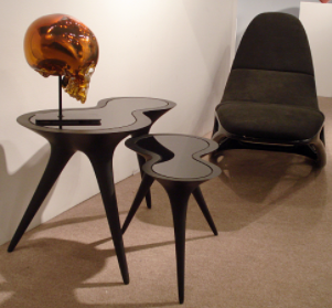 Tables de glace noire, Galerie Wexler