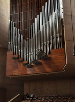 Pipe organ at the Cathedral of Our Lady of the Angels