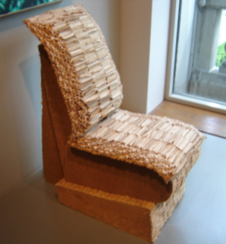 Frank Gehry's cardboard chair
