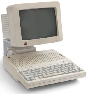 Apple IIc with monitor