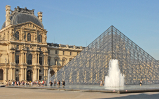 Louvre Museum Cristal pyramid