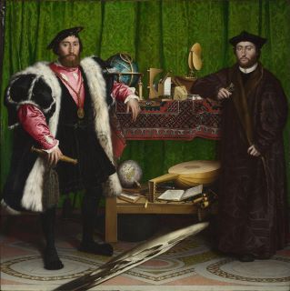 Los embajadores por Hans Holbein