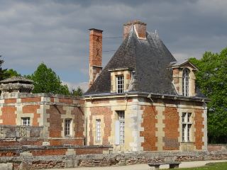 Castelo de Anet em estilo renascentista, Anet, Eure-et-Loir
