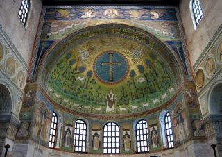 San Apolinar en Classe Ravenna
paleocristiano cristianismo
