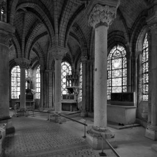 Deambulatorio de la Abadía de Saint Denis. 