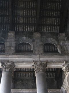 Capitel del orden Corintio El Panteón Roma en estilo clásico
