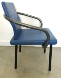 American Ettore Sottsass Mandarin Chair for Knoll.