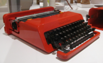 Machine à écrire Saint Valentin