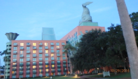 Gli hotel Dolphin e Swan Resort di Walt Disney World, in Florida.