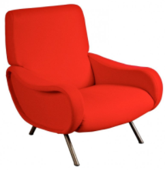 First Edition 'Lady' Easy Chair by Marco Zanuso for Arflex, Italy 1950s.