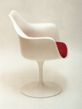 'Pedestal' Armchair and Seat Cushion 