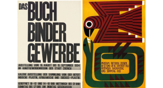 Cartel internacional de movimiento de estilo tipográfico; por Ernst Keller.