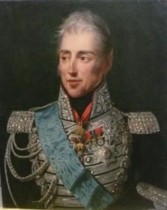 O Conde de Artois: Carlos X de França, retratado em 1826
