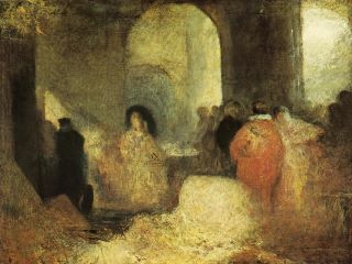 Quadro di pittura espressionista di Joseph Mallord William Turner 