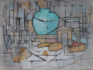Piet Mondrian, Natura morta con vaso di zenzero II.
