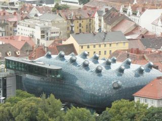 Museo de Arte de Graz, el Kunsthaus "Friendly Alien"