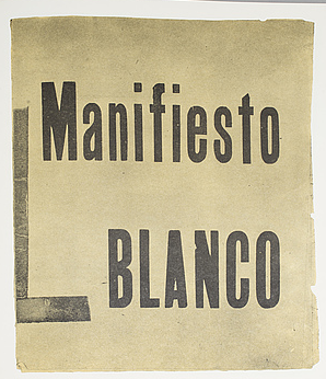 Manifiesto Blanco 1946 (Spazialismo)