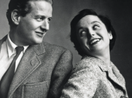 Hans Knoll and Florence Schust, 1946.
