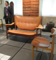 I mobili di Finn Juhl al Design Museum Denmark.