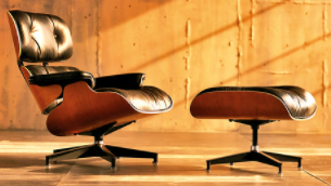 Eames Lounge Chair (1956).