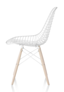 Wire Chair, seen from the side.