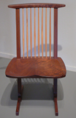 Conoid Chair, by George Nakashima, 1988.