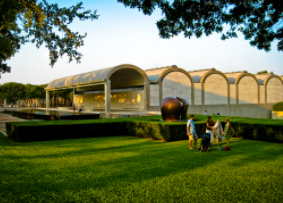 Museo d'arte Kimbell di Fort Worth, Texas (1966-72), progettato da Khan
