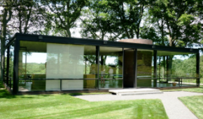 Glass House, à New Canaan, Connecticut (1949).