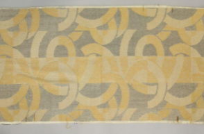 Tessuto d'arredamento in damasco di seta e lana, Francia, 1930 circa, venduto al dettaglio da Betty Joel Ltd.