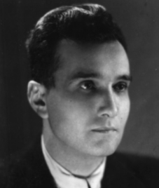 Giuseppe Terragni portrait en noir et blanc
