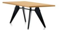 EM Table by Jean Prouvé for Vitra