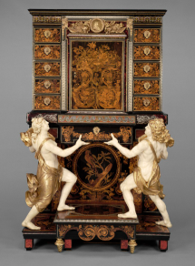Museo J. Paul Getty. Gabinete sobre soporte; André-Charles Boulle- París, Francia; 1675 - 1680.