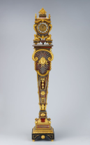 Reloj con pedestal, atribuido a
 André Charles Boulle (francés, París 1642-1732 París).