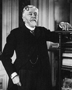 Alexandre Gustave Eiffel en 1910.